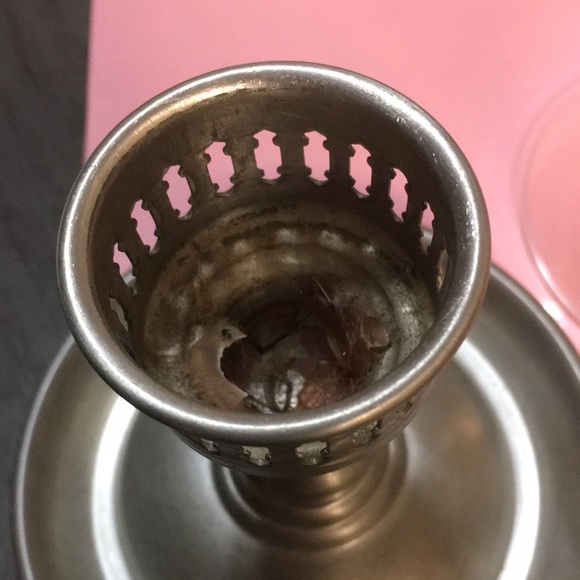 Empire pewter candle holder - Picture 5 of 7